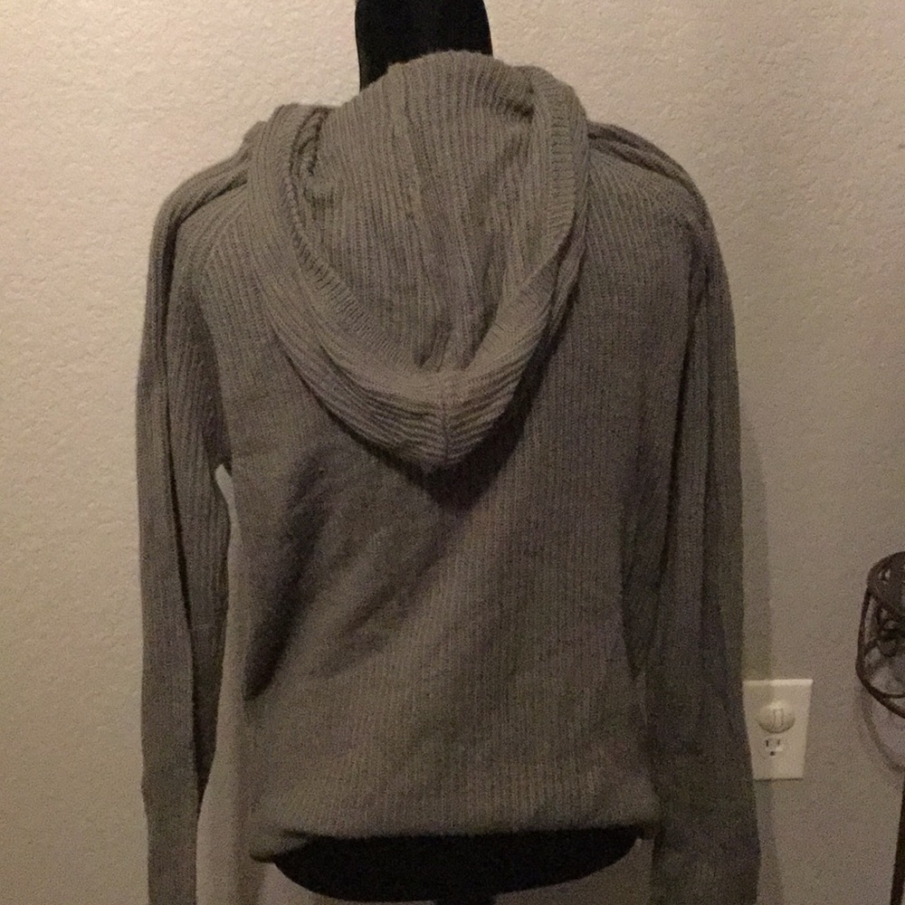 Knit grey sweater